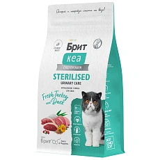 Брит Кеа Cat Sterilised Urinary Care (Индейка, утка)
